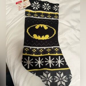 Batman Christmas stocking
